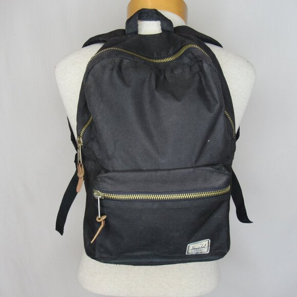 Herschel Supply Co. Black SETTLEMENT Backpack - Picture 1 of 10